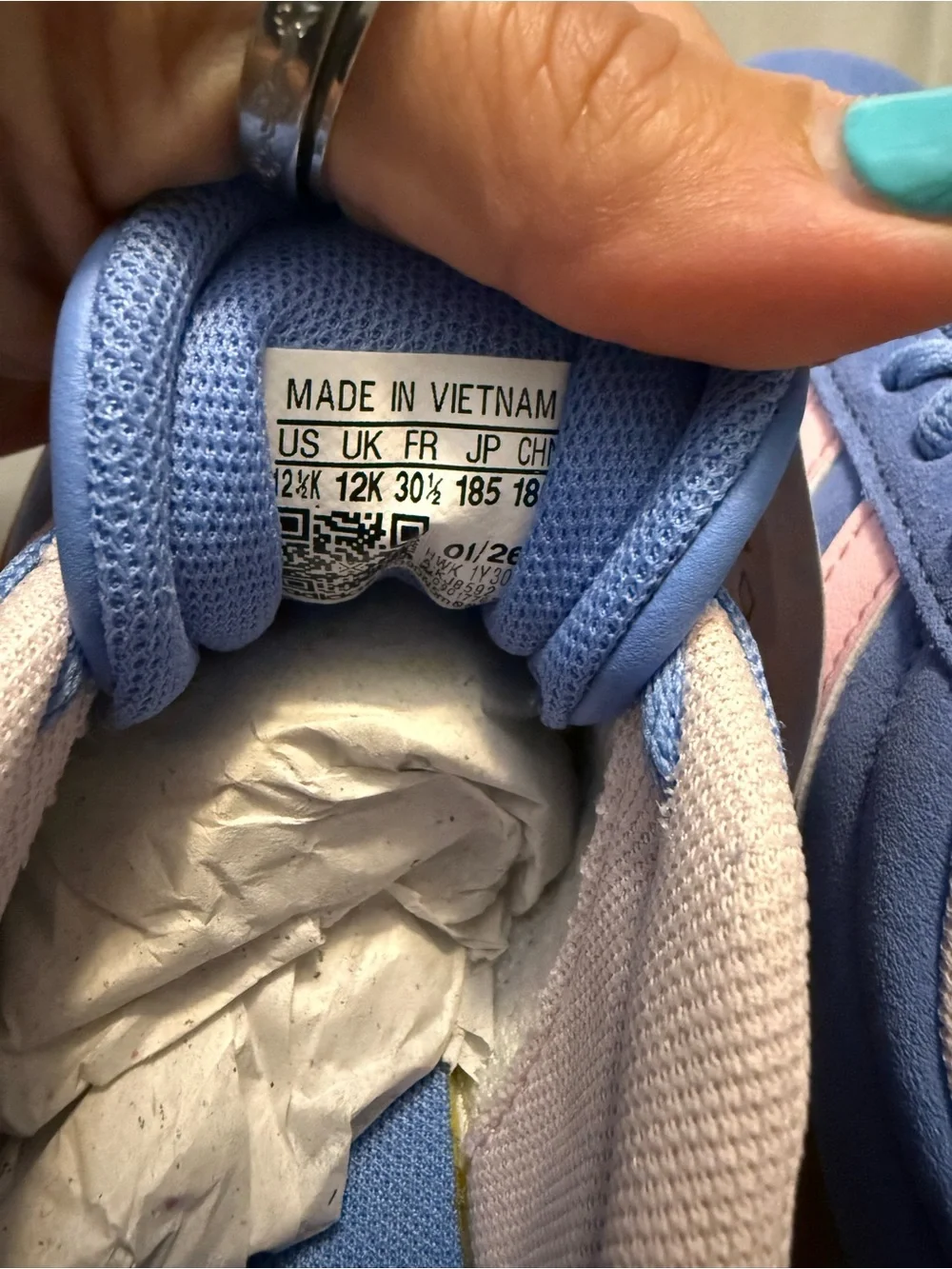 adidas Kids Cotton Candy Suede Sneakers